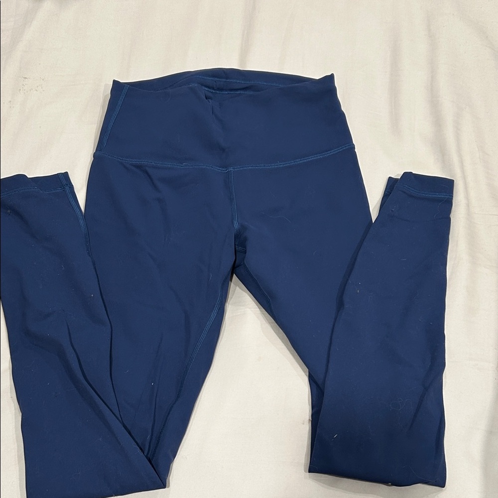 lululemon wunder train full length legging in blue